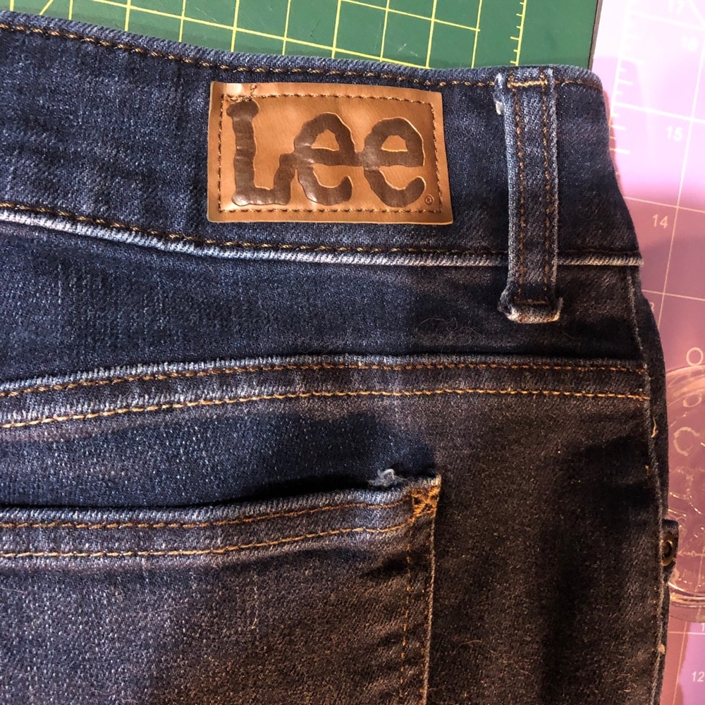 Women's Dark Blue Jeans by LEE